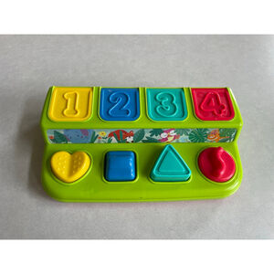 Baby Playgo Pop-Up Activity Toy One Size Green Multicolor
